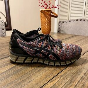 Asics Gel Quantum 360 Knit 2 Rainbow Multicolor Size 8.5 T89ON Athletic Shoe